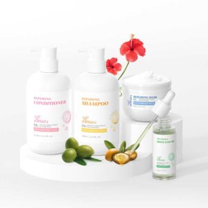 private label revive & repair hair care set